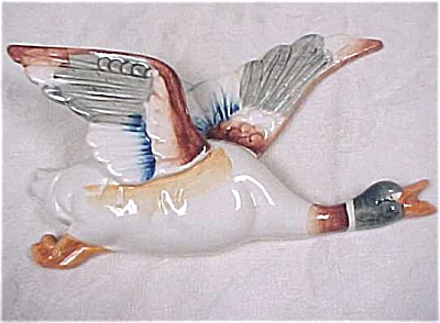 Occupied Japan Wall Pocket Flying Duck
