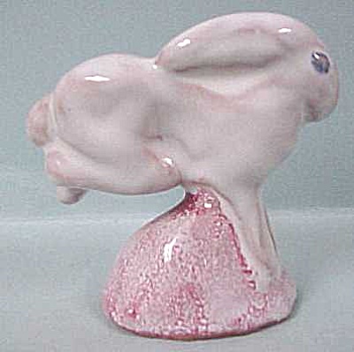 1930s/1940s Handmade Clay Hopping Rabbit