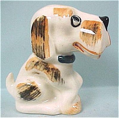 Occupied Japan Ceramic Sitting Dog