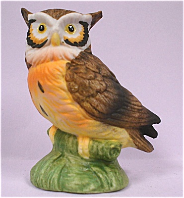 1980s Lefton Miniature Owl