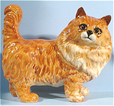 Beswick Ginger Persian Cat #1898
