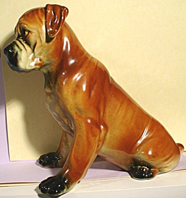 1950s/1960s Lefton Large Boxer Dog Puppy