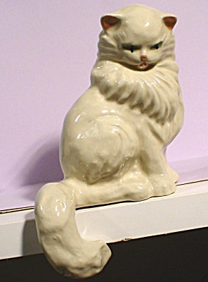 Ceramic Arts Studio Shelf Sitter Persian Cat
