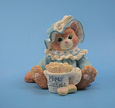 P. Hillman Enesco Cat W/cookie Jar Calico Kitten
