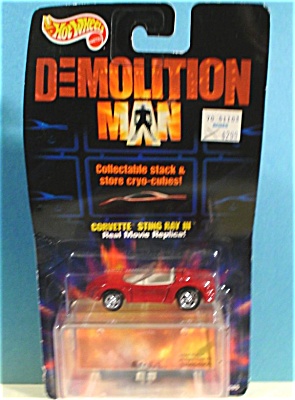 Hotwheels Demolition Man Corvette Stingray Iii