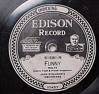 Edison Record #51581: 'day Dreaming' 'funny'