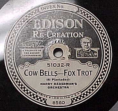 Edison Record #51032: 'my Southern Home' 'cow Bells'