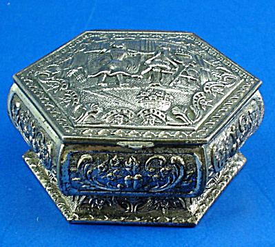 Small Metal Jewelry Box