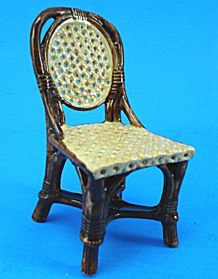 Porcelain Dollhouse Chair