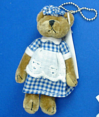 Miniature Plush Country Teddy Bear