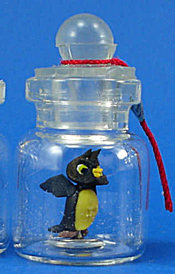 Miniature Owl In A Bottle