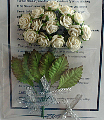 Miniature Paper White Roses