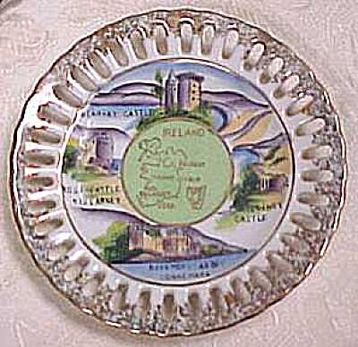 Small Ireland Souvenir Plate