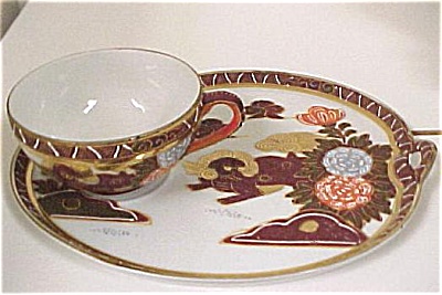 Lithopane Cup And Snack Plate