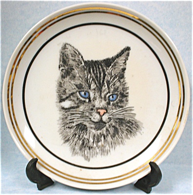 Miniature Cat Plate