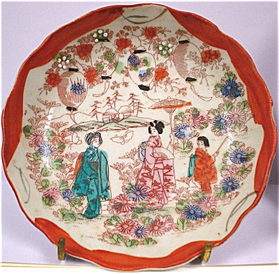 1930s-1950s Small Oriental Japan Plate