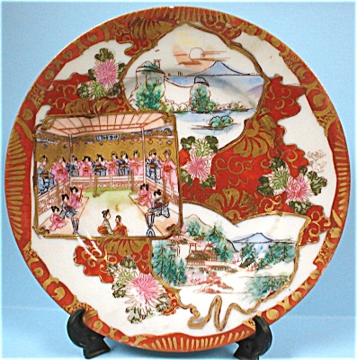 C1900 Lovely Small Oriental Plate