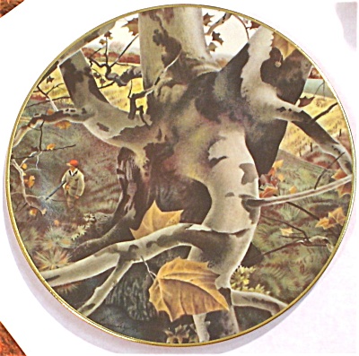 1974 Ridgewood Fine China Plate - The Hunter