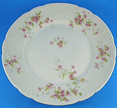 Theodore Haviland Limoges Floral Plate