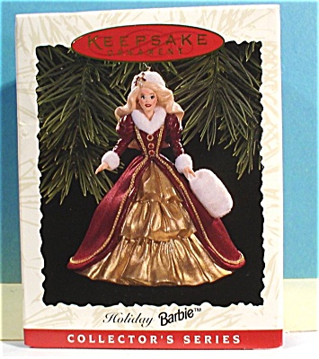 Hallmark Ornament Holiday Barbie, 1995