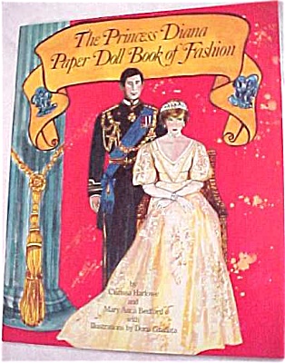 Princess Diane Paper Doll Book Of Fashions