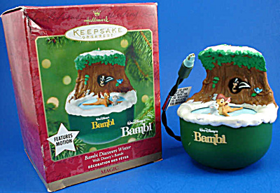 2001 Hallmark Disney Bambi Discovers Winter