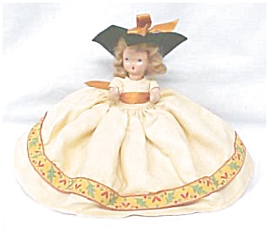 Nancy Ann Storybook Doll Hp Autumn Dress