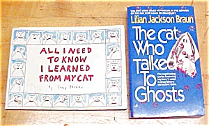 Cat Books Cat Who Talked To Ghosts Cat Quotes