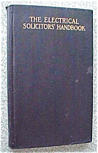 Electrical Solicitor's Handbook 1909