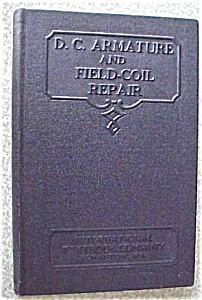 Dc Armature And Field Coil Repair Leather1934