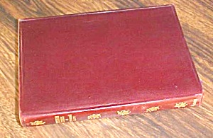 Dickens Christmas Stories Leather 1900's