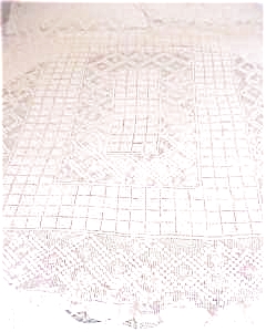 Lace Tablecloth Beautiful Pattern