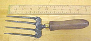 Antique Garden Hand Tool Fork Claw Cultivator