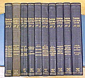 Hawkins Electrical Guide Set Of 10 Ca. (1923-27)