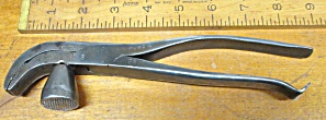 Union Lasting Pliers/hammer Patented 1887