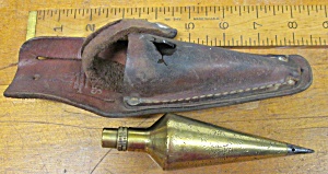 A Lietz Co. 16 Ounce Brass Plumb Bob