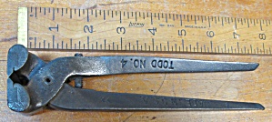 End Nippers Todd's Patent 8 Inch Small Size No. 4