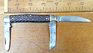 Kutmaster Pocket Knife 3-blade Vintage U.s.a.