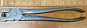 Chicago Rivet Pliers 1922 Patented