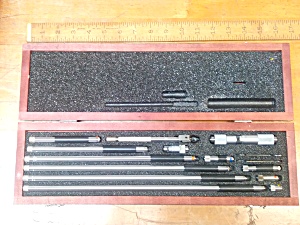 Starrett Inside Tubular Micrometer No. 823fz 1.5 To 32.0 Inch