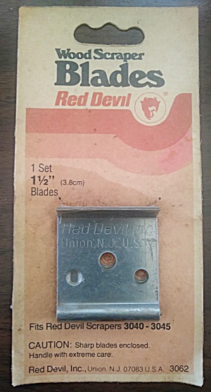 Red Devil Hook Scraper Blade 1.5 Inch Replacement