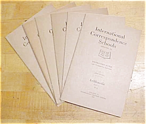 Arithmetic Training Booklet Set Ics 1920