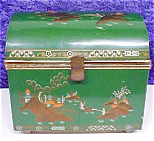 Jewelry Box Baret Ware England Oriental