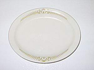 Shenango Interpace Restaurant Ware Plate Gold Crown