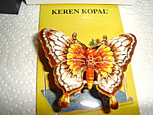 Keren Kopal Butterfly Trinket Box