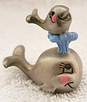 Hudson Pewter Whale Pewter Figurine
