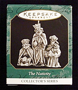 1999 The Nativity Miniature Hallmark Ornament