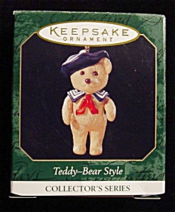 1999 Teddy Bear Style Hallmark Ornament