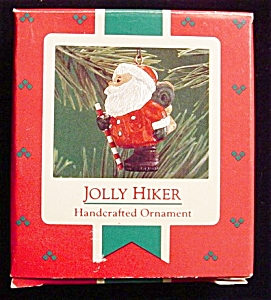 1986 Jolly Hiker Hallmark Ornament