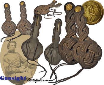 Scarce Early 1870s U. S. Marine - Shoulder Knots